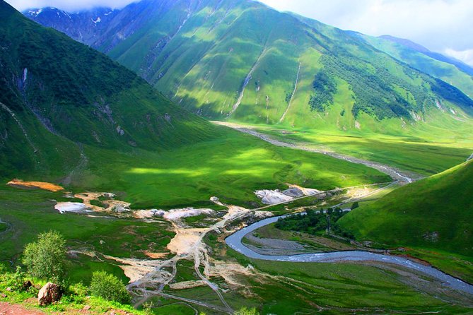 Kazbegi MOUNTAIN Tour (GLORY OF THE NATURE) + MANY NEW LOCATIONS - Kobi’s sulfur-colored ground