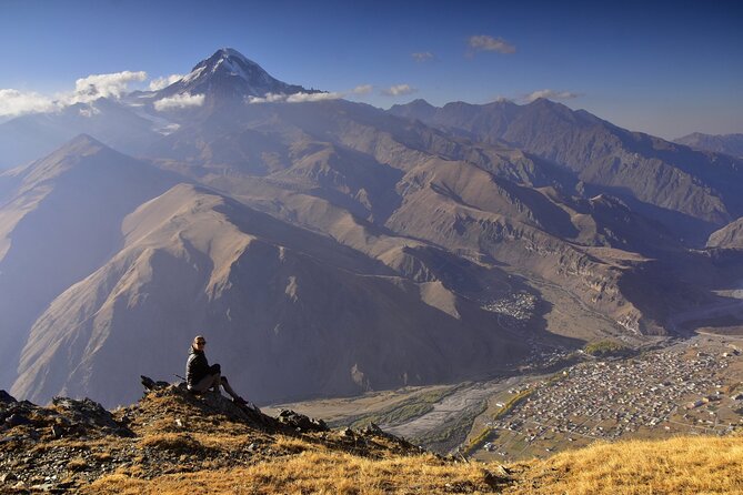 Kazbegi - One Day Trekking Private Tour to Angel Mountain 3096 m - From Sno to the Grassy Mountain Slopes
