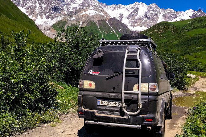 Kazbegi Tour from Tbilisi 2022 - Gudauri brings snow, cable cars, and resort scenery