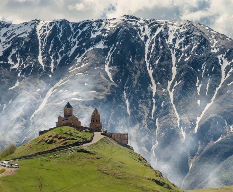 Kazbegi Tour with Fantastic Views of Caucasus Mountains - The meeting point of the white and black Aragvi rivers