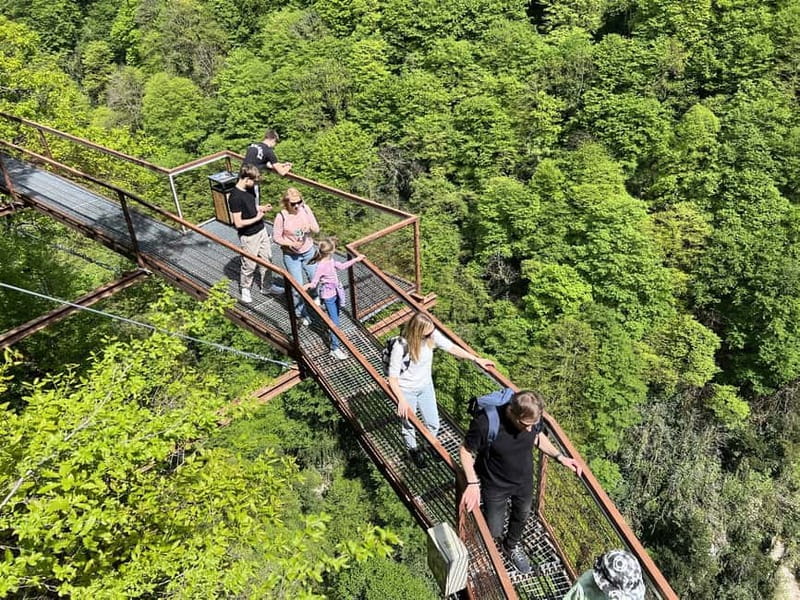 Kutaisi: Martvili & Okatse Canyons & Prometheus Cave Tour - Five things to know before you book