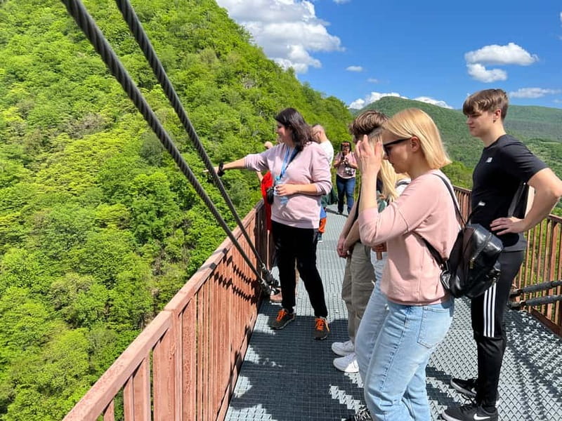 Kutaisi: Martvili & Okatse Canyons & Prometheus Cave Tour - Guides, driving, and the human side of the day