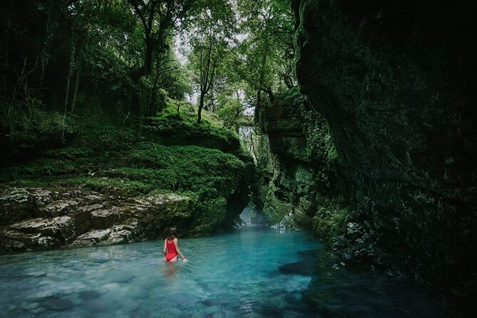 Martvili Canyon, Prometheus & Sataplia. PRIVATE Tour From Tbilisi - Martvili Canyon and the Short Boat Ride