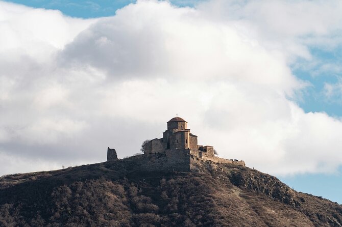 Mtskheta, Gori and Uplistsikhe Day Tour from Tbilisi - Jvari Church and the first view of Mtskheta