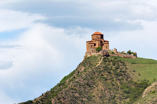 Mtskheta, Jvari, gori, uflistsikhe, history and panorama (Private tours) - Jvari Church and the view over Mtskheta