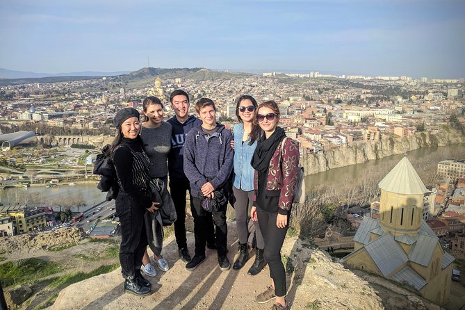 Old Tbilisi Highlights Walking Tour with Wine & 10 Tastings - Peace Bridge and the city’s modern face