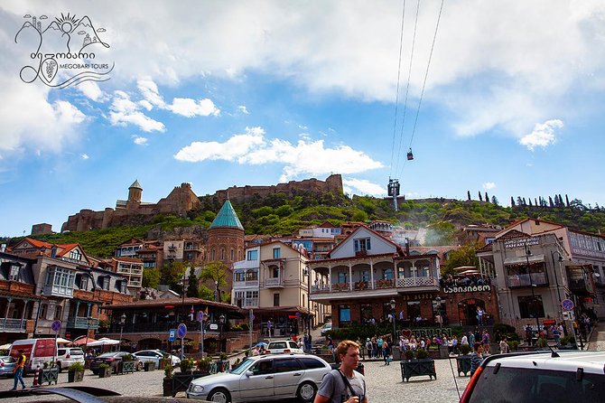 Old Tbilisi & Mtskheta. Private tour from Kutaisi - Entering Tbilisi through Metekhi and Europe Square