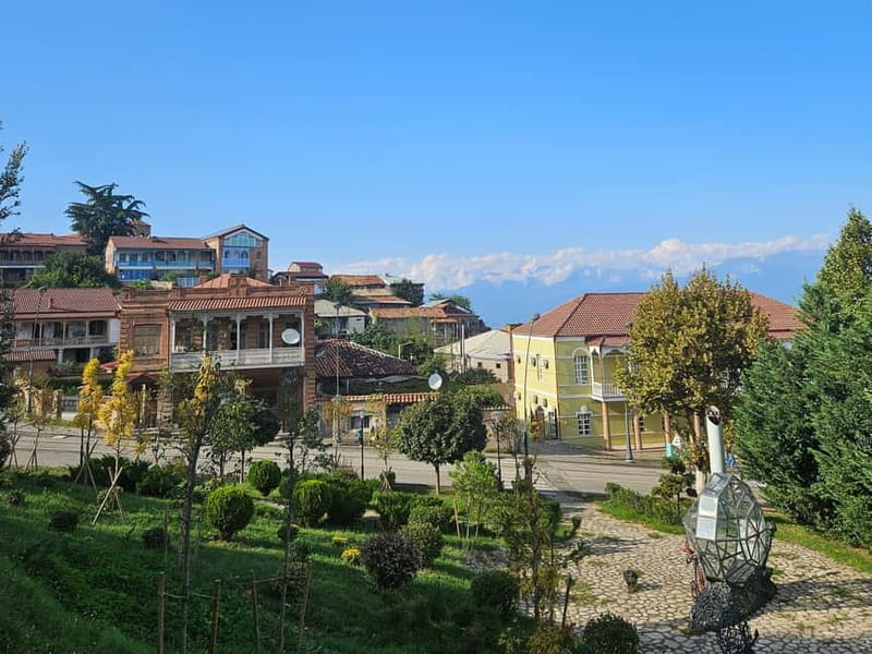 One-day tour in Kakheti with a guide and free wine tasting - Bodbe Monastery and the Alazani Valley