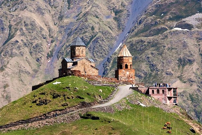 One Day Tour to Kazbegi - The Russian Georgian Friendship Monument at Gudauri
