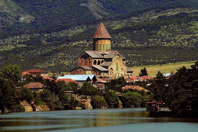 One Day Tour to Tbilisi and Mtskheta - Jvari Church above the rivers