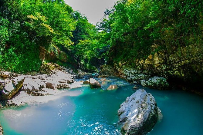 Private Car - From Tbilisi, Kutaisi, Martvili Canyons, caves - Prometheus Cave beneath the surface