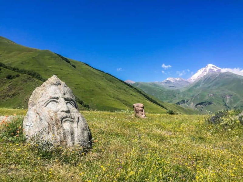 Private day trip to Stepantsminda, Kazbegi Mountains & Sno - Arriving in Stepantsminda at 1,740 meters