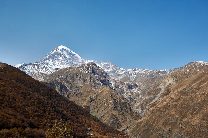 Private day trip to the Caucasus mountains and the Russian border - Gudauri and the high road over Cross Pass