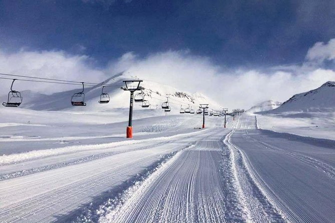 Private Full Day Skiing Trip To Gudauri from T'bilisi - The Friendship Monument above Devil’s Valley