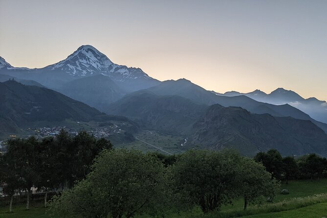 Private Full Day Trip to Kazbegi Mountains - Jinvali Reservoir: an easy first stop with broad views