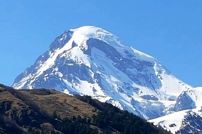 Private Tour: Ananuri Gudauri and Kazbegi - Zhinvali Reservoir: the first blue-green view