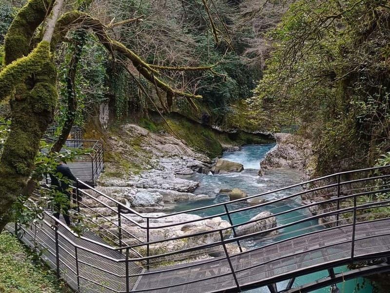 Private tour from KUTAISI: Martvili , Okatse and Prometheus - Who will get the most from this experience