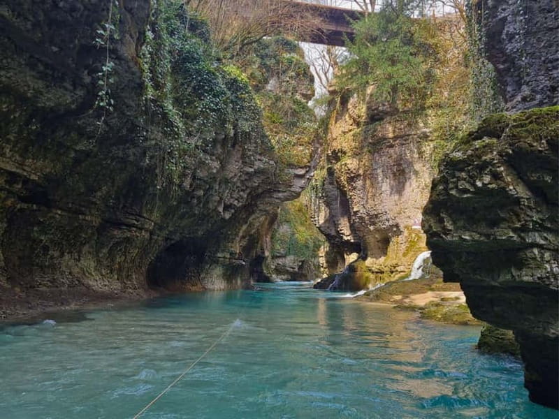 Private tour from KUTAISI: Martvili , Okatse and Prometheus - Martvili Canyon: waterfalls, walking, and water-level views