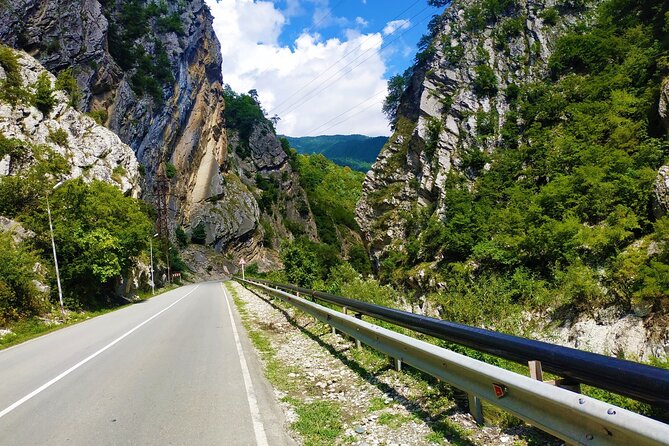 Private Tour to Racha from Tbilisi with Medieval Churches, Wine Tasting & Lunch - Qvabtkari waterfall and a playful local legend