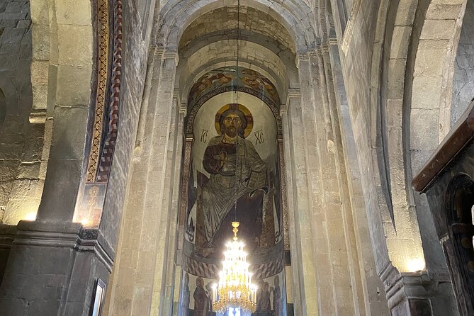 Private Walking Tour in Tbilisi and Mtskheta Old Town - Metekhi Cathedral above the Mtkvari River