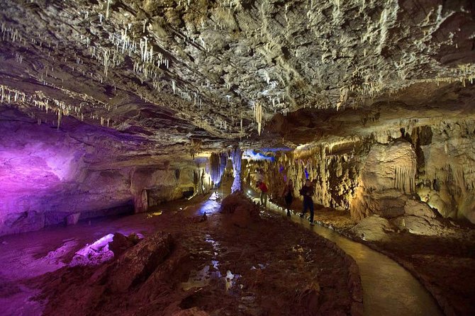 Prometheus cave, Martvili canyon - Entering Prometheus Cave