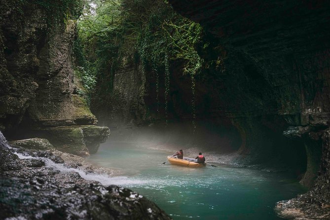Prometheus cave, Martvili canyon, Okatse waterfall and Lomina lake from Kutaisi - Four things to know before you book