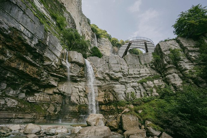 Prometheus cave, Martvili canyon, Okatse waterfall and Lomina lake from Kutaisi - Timing, comfort, and practical limits
