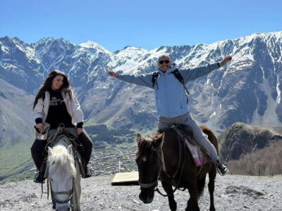 Ride A Horse To Gergeti Trinity Church And Summit A Mountain