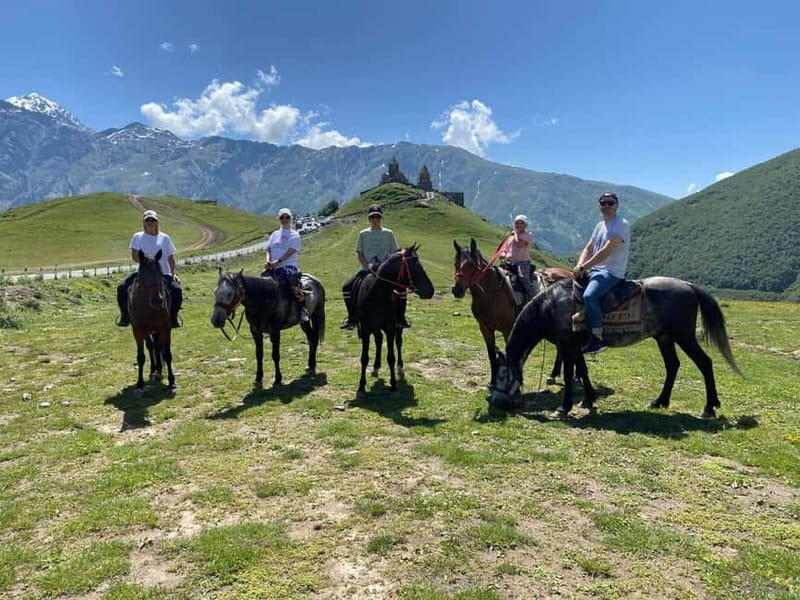 Ride A Horse To Gergeti Trinity Church And Summit A Mountain - Is Two And A Half Hours Enough?