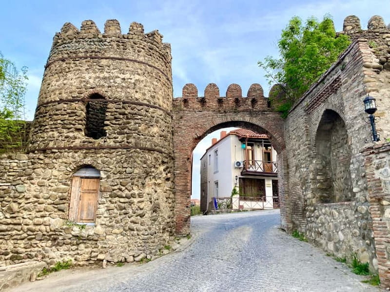 Sighnaghi, David Gareja & Rainbow mountains Private tour - Rainbow Mountains from viewpoint to clay hills