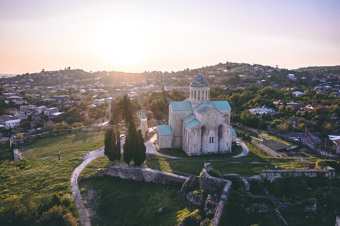 Small group tour to Kutaisi monasteries: Gelati, Motsameta and Bagrati. - Bagrati Cathedral and the Kutaisi panorama