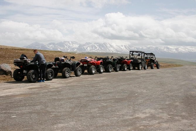 Snowmobile / Quad Bike ATV Private Tour from Bakuriani to Tabatskuri Lake - ATV or Ski Doo: choosing the right season