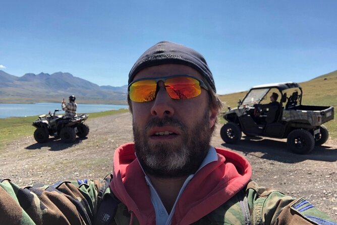 Snowmobile / Quad Bike ATV Private Tour from Bakuriani to Tabatskuri Lake - Riding toward Tabatskuri Lake