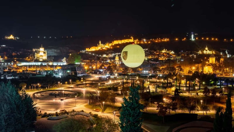 Tbilisi: 2-hours Midnight Express Guided Tour - From Mono Hall to Rustaveli Avenue
