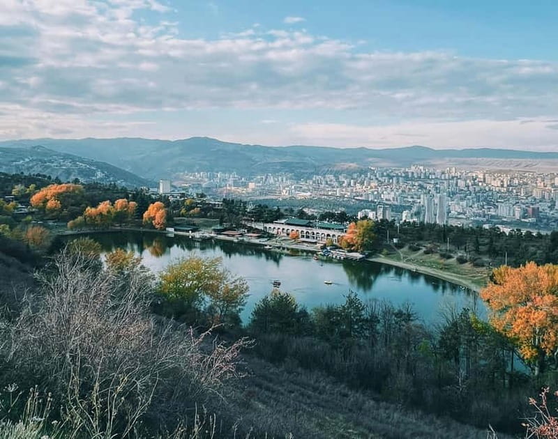 Tbilisi 2 Parks: Turtle Lake & Dedaena Park with Flea Market - The final ride on Tbilisi’s old cable car