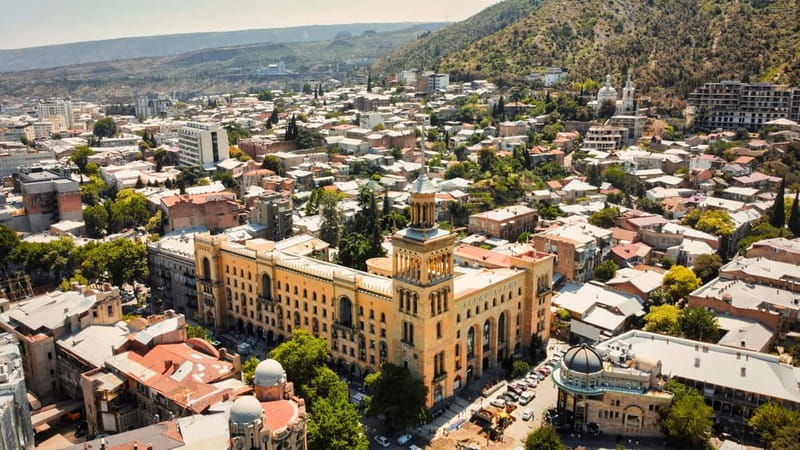 Tbilisi: Alternative Guided Walking Tour with Wine & Snacks - Parliament of Georgia and a short lesson in public life