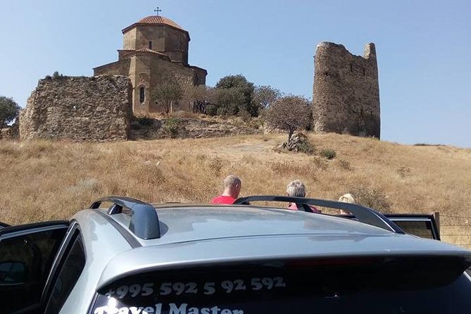 Tbilisi and Mtskheta cities private, cultural tour - Jvari Church rises above Mtskheta