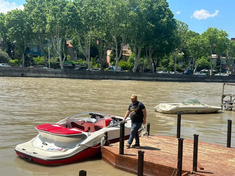 Tbilisi Boat Tour: Private Exciting Boat Trip in Old City - Narikala Fortress above the river