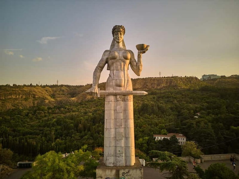 Tbilisi: City Highlights & Georgia Chronicles Guided Tour - Riding above the city to Narikala Fortress