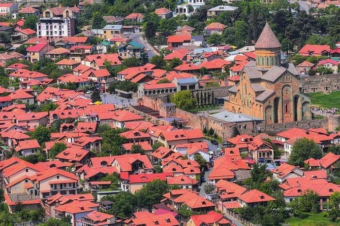 Tbilisi City, Jvari Monastery, Uplistsikhe caves, Mtskheta city Private Day Trip - Jvari Monastery and the meeting of two rivers