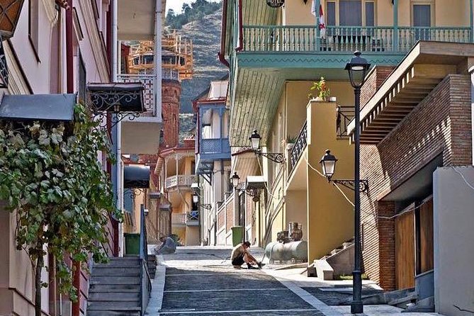 Tbilisi City Private Walking Tour, Ride by Cable Car to Narikala Fortress - Starting beside the Mtkvari at Europe Square