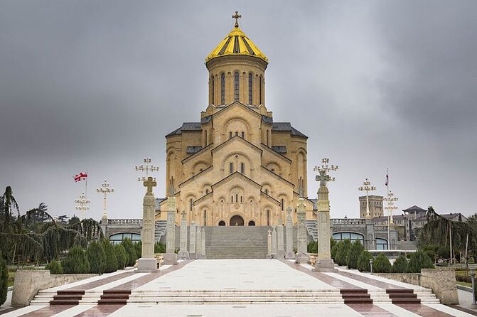 Tbilisi City Tour, Most Popular Tourists Destinations In The Capital Of Georgia - Mtatsminda Park and the funicular