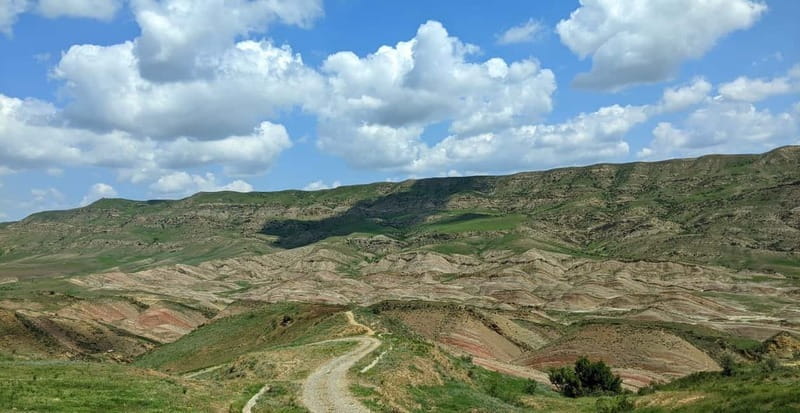 Tbilisi: David Gareja and Colorful hills of Semi-desert - Walking the colorful hills near Gareja