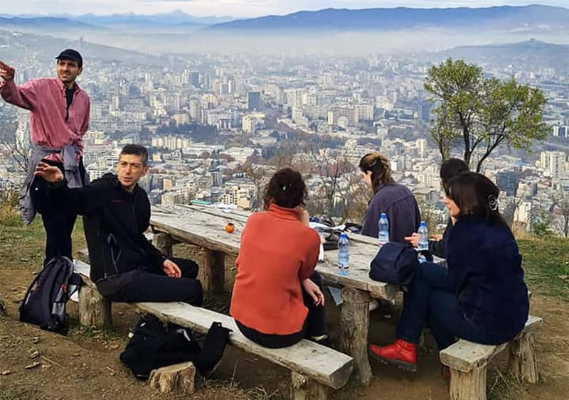 Tbilisi: Delightful Trail over the City - Almond orchards on the way to Turtle Lake
