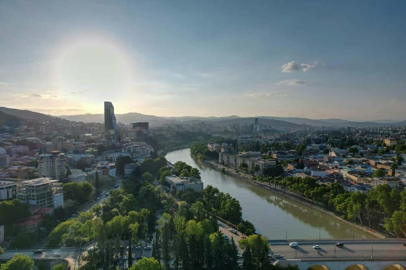 Tbilisi: Food and Culture Walking Tour with Tastings & Wine - Cafe Daphna and the main savory tasting