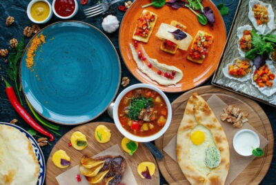 Georgian Dinner with Wine and Tamada (Toastmaster)