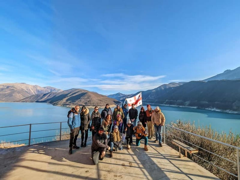 Tbilisi: Gudauri and Kazbegi Day Trip Including 4WD - Pasanauri and the proper khinkali break