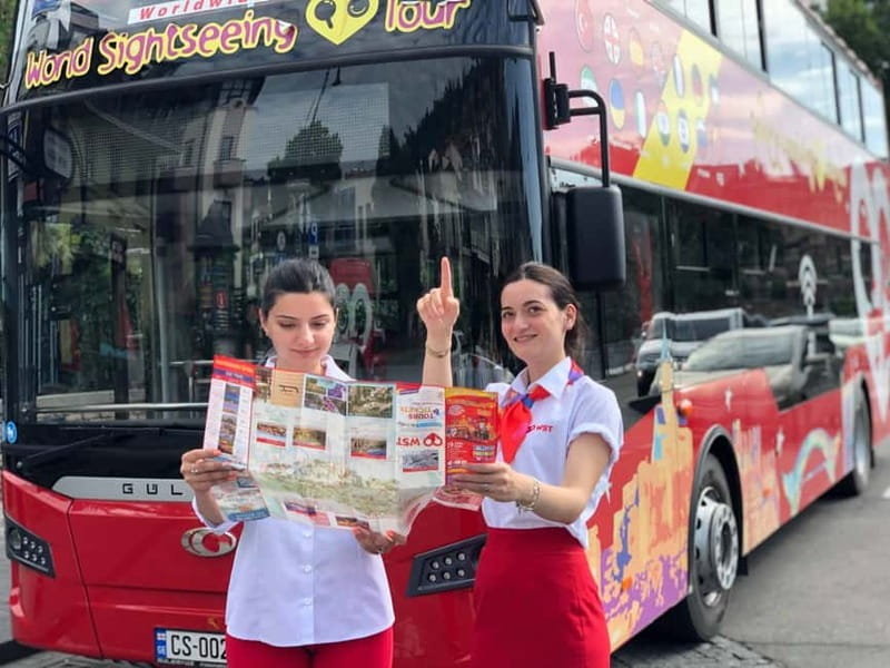 Tbilisi: Hop-On Hop-Off Discovery Bus Tour - Audio, Wi-Fi, headphones, and the free SIM card