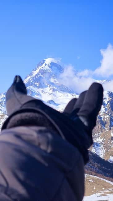 Tbilisi: Jinvali, Ananuri, Gudauri, Kazbegi, & Gergeti Tour - Gudauri Ski Resort, where the schedule can change