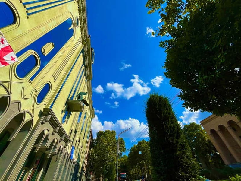 Tbilisi: Legends and Tales Walking Tour with Coffee & Sweets - Liberty Square and the official heart of Tbilisi